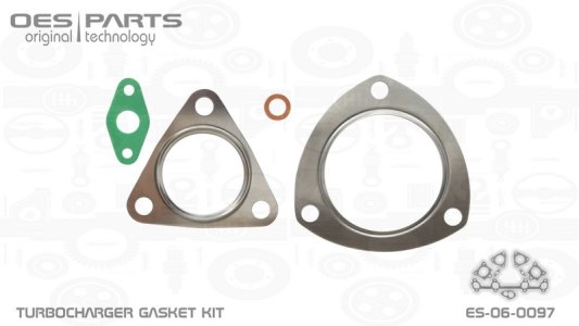 ZESTAW MONTAŻOWY TURBOSPRĘŻARKI FORD