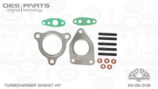 ZESTAW MONTAŻOWY TURBOSPRĘŻARKI RENAULT