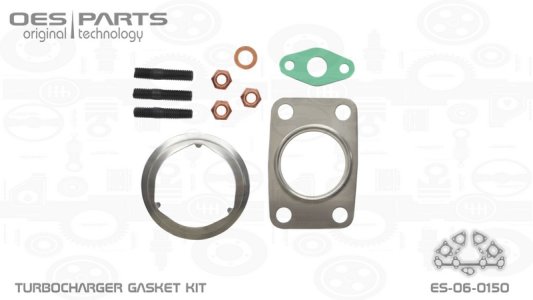 ZESTAW MONTAŻOWY TURBOSPRĘŻARKI VW