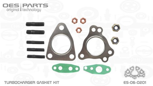 ZESTAW MONTAŻOWY TURBOSPRĘŻARKI TOYOTA