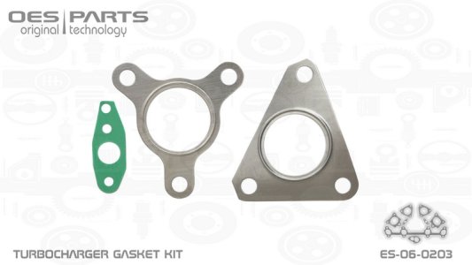 ZESTAW MONTAŻOWY TURBOSPRĘŻARKI NISSAN