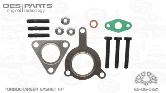 ZESTAW MONTAŻOWY TURBOSPRĘŻARKI OPEL