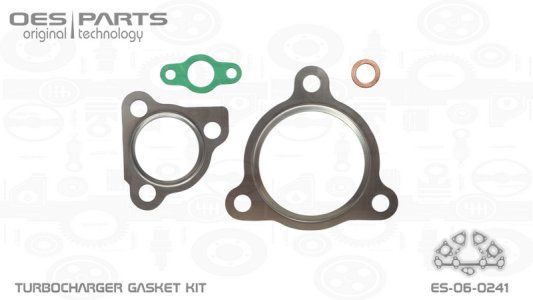 ZESTAW MONTAŻOWY TURBOSPRĘŻARKI AUDI