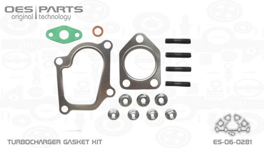 ZESTAW MONTAŻOWY TURBOSPRĘŻARKI KIA