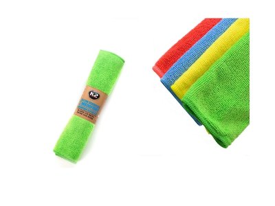 ŚCIERKA MIKROFIBRA K2 ZESTAW 4 SZTUK