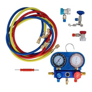 TESTER DO BADANIA SZCZELNOŚCI ENERGY NE00246 Z MANOMETRAMI