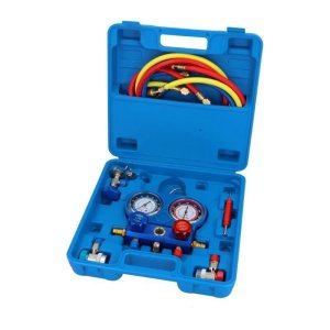 TESTER DO BADANIA SZCZELNOŚCI ENERGY NE00246 Z MANOMETRAMI