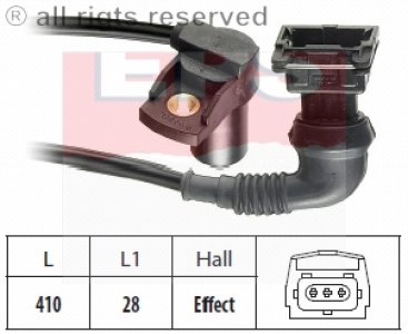Czujnik położenia wałka rozrządu FACET 1.953.060 12141740959