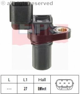 Czujnik położenia wałka rozrządu FACET 1.953.335 MD327107