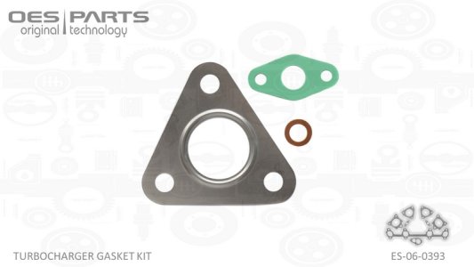 ZESTAW MONTAŻOWY TURBOSPRĘŻARKI OPEL