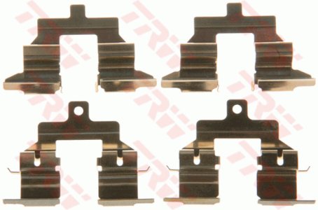 Zestaw montażowy klocków hamulcowych TRW PFK579 4100965000