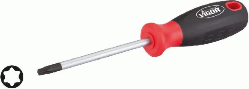 WKRĘTAK TORX  T20 10MM VIGOR V3369