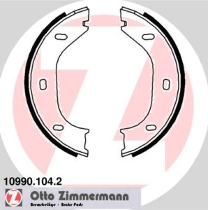 Szczęki hamulcowe ZIMMERMANN 10990.104.2 34411118053