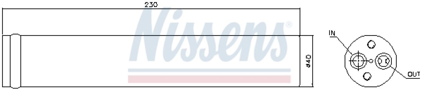 Osuszacz klimatyzacji NISSENS 95426 