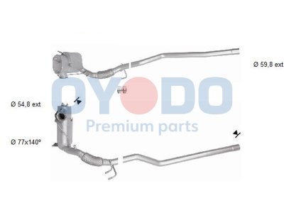 FILTR CZĄSTEK STAŁYCH AUDI VW