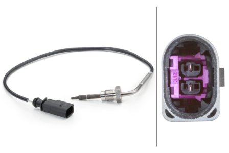 CZUJNIK, TEMPERATURY SPALIN HELLA 6PT014494101 059906088BJ AUDI VW