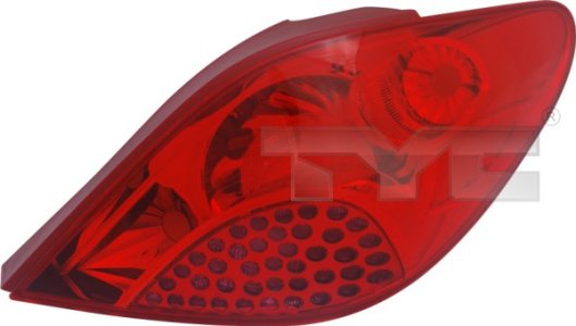 LAMPA TYLNA PEUGEOT