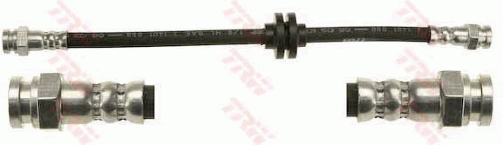 Przewód hamulcowy giętki TRW PHA494 51783803