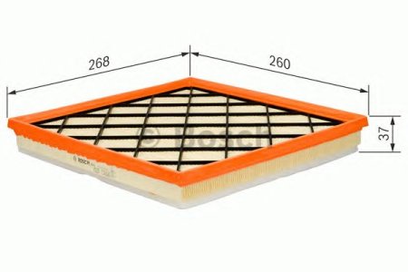Filtr powietrza BOSCH F026400217 C27107