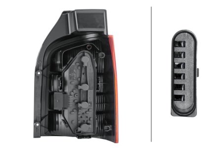 LAMPA TYLNA VW HELLA 2SK008579131 7H5945095