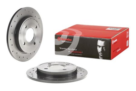 Tarcza hamulcowa BREMBO 08.4931.2X 5022666