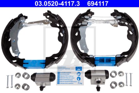 Szczęki hamulcowe ATE 03-0520-4117-3 424216