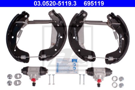 Szczęki hamulcowe ATE 03-0520-5119-3 GSK1622