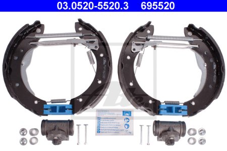 Szczęki hamulcowe ATE 03-0520-5520-3 7701205341