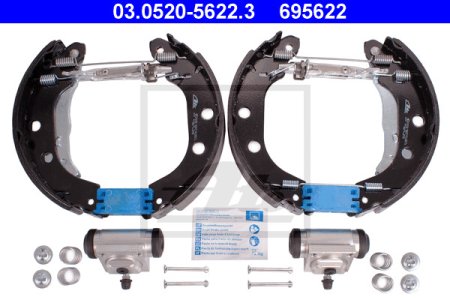 Szczęki hamulcowe ATE 03-0520-5622-3 7701205520