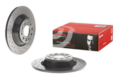 Tarcza hamulcowa BREMBO 08.8843.2X 4F0615601E