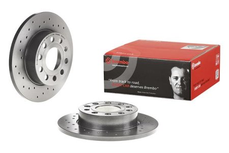 Tarcza hamulcowa BREMBO 08.9488.1X 1K0615601L