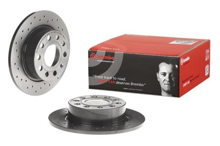 Tarcza hamulcowa BREMBO 08.9502.1X 1K0615601K