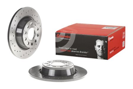 Tarcza hamulcowa BREMBO 08.A202.1X 1K0615601M