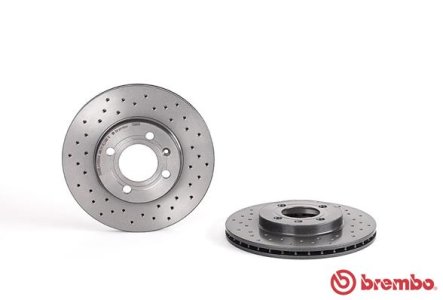 Tarcza hamulcowa BREMBO 09.5166.1X 321615301D