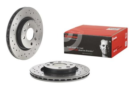 Tarcza hamulcowa BREMBO 09.5802.2X 7700780892