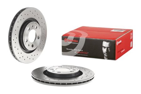 Tarcza hamulcowa BREMBO 09.7012.1X 1J0615301E
