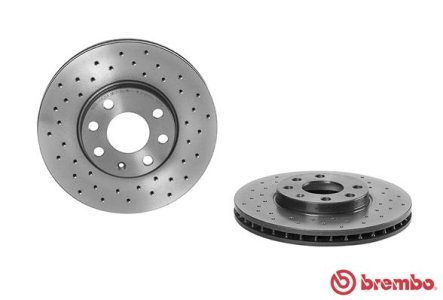 Tarcza hamulcowa BREMBO 09.7628.1X 0569059