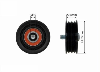 Rolka prowadząca CAFFARO 119-00 51758384