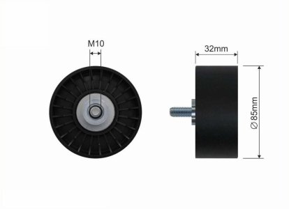 Rolka prowadząca CAFFARO 419-51 11284719859