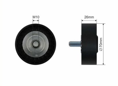 Rolka prowadząca CAFFARO 422-137 11287549557