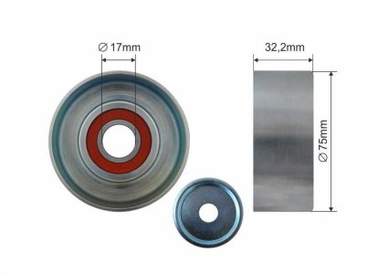 Rolka napinacza CAFFARO 427-00 166200L020