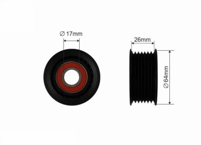 Rolka napinacza CAFFARO 465-00 021145299B