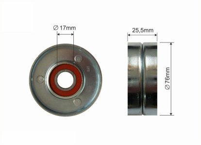 Rolka napinacza CAFFARO 469-00 03C145299J