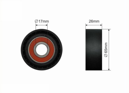 Rolka napinacza CAFFARO 500019 11287823199