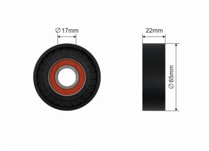 Rolka napinacza CAFFARO 500055 6402001870