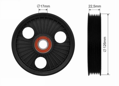 Rolka napinacza CAFFARO 500066 5751A1