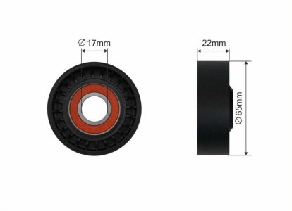 Rolka napinacza CAFFARO 500081 252812A000