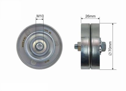 Rolka napinacza CAFFARO 500131 2248562