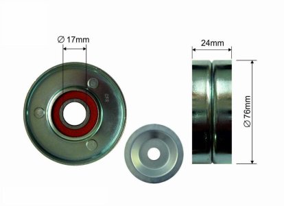 Rolka napinacza CAFFARO 500152 046903133C