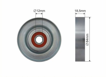 Rolka napinacza CAFFARO 500161 119270M304